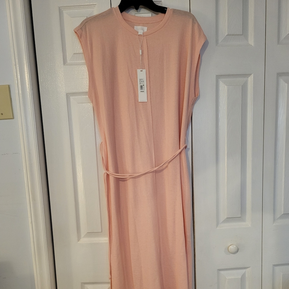 SWEET, LIGHT, PINK Sleeveless NWT Spring Summer full- length dress Size XL